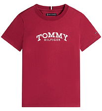 Tommy hilfiger T-shirt - Monotype - Rich Cherrry/Purple