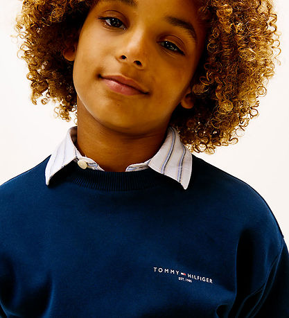 Tommy Hilfiger Sweatshirt - Mini Corp - Dark Night Navy