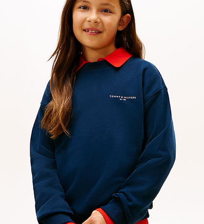 Tommy Hilfiger Sweatshirt - Mini Corp - Dark Night Navy