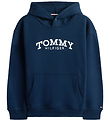 Tommy Hilfiger Hættetrøje - Monotype - Dark Night Navy