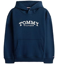 Tommy Hilfiger Hættetrøje - Monotype - Dark Night Navy