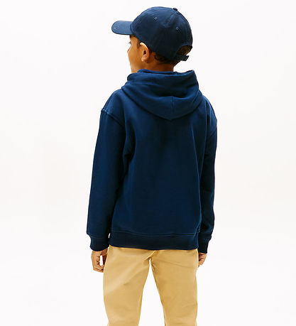 Tommy Hilfiger Hættetrøje - Monotype - Dark Night Navy