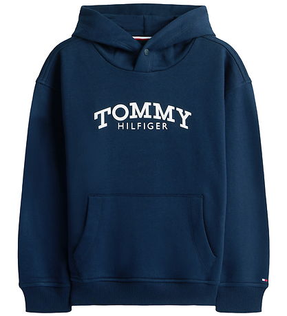 Tommy Hilfiger Hættetrøje - Monotype - Dark Night Navy