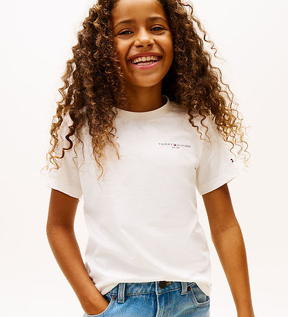 Tommy Hilfiger T-shirt - Mini Corp - Ancient White