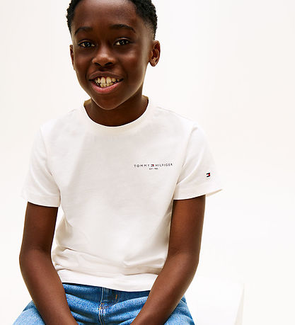 Tommy Hilfiger T-shirt - Mini Corp - Ancient White
