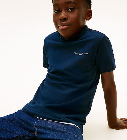 Tommy Hilfiger T-shirt - Mini Corp - Dark Night Navy
