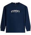 Tommy Hilfiger Bluse - Monotype - Dark Night Navy