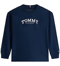 Tommy Hilfiger Bluse - Monotype - Dark Night Navy