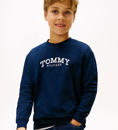 Tommy Hilfiger Bluse - Monotype - Dark Night Navy