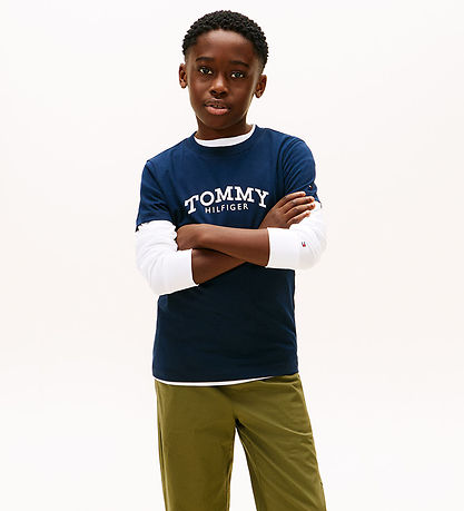 Tommy Hilfiger T-shirt - Monotype - Dark Night Navy