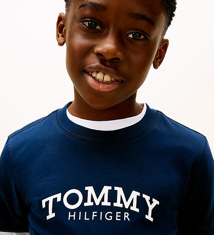 Tommy Hilfiger T-shirt - Monotype - Dark Night Navy