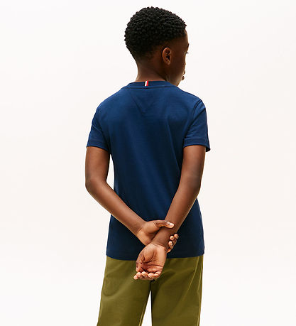 Tommy Hilfiger T-shirt - Monotype - Dark Night Navy