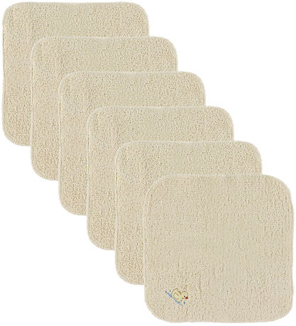 Fanga Fontana Vaskeklude - 6-pak - Figo - Anrique White