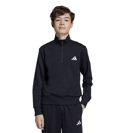 adidas Performance Bluse - J SL FT HZ 220 - Black/White