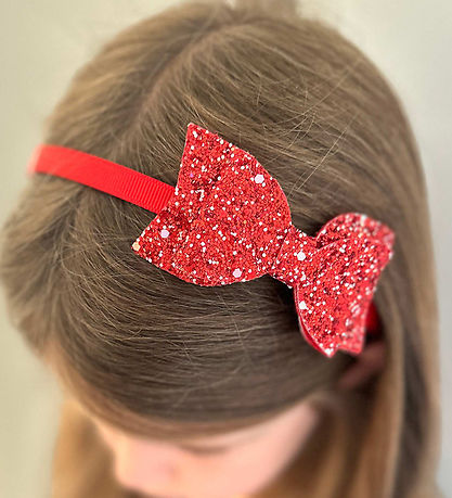 By Stær Hårbøjle - Sløjfe - Rød By Stær Hårbøjle - Sløjfe - Rød