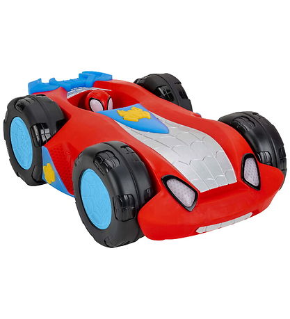 Spidey Bil m. Lys/Lyd - Spidey Flip & Reveal Cruiser Spidey Bil m. Lys/Lyd - Spidey Flip & Reveal Cruiser