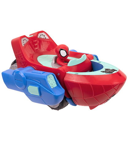 Spidey Båd m. Lyd - Spidey Transforming Web-Wave Cruiser Spidey Båd m. Lyd - Spidey Transforming Web-Wave Cruiser