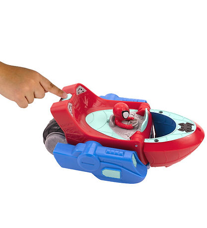 Spidey Båd m. Lyd - Spidey Transforming Web-Wave Cruiser Spidey Båd m. Lyd - Spidey Transforming Web-Wave Cruiser