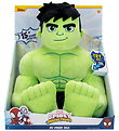 Spidey Bamse - Spidey My Friend Hulk Feature Plush