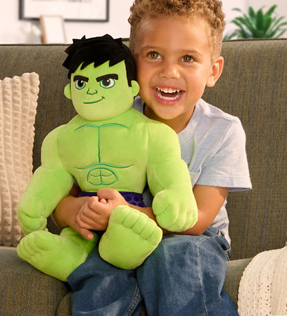 Spidey Bamse - Spidey My Friend Hulk Feature Plush