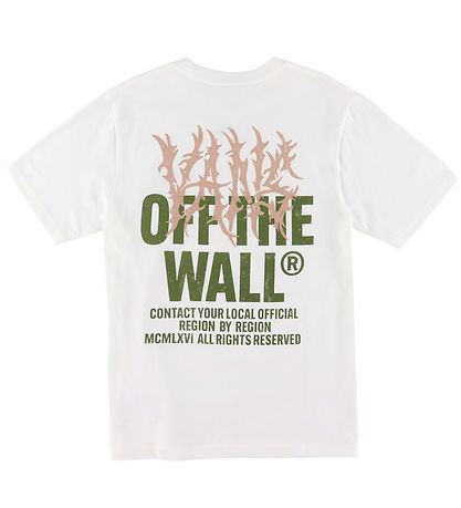 Vans T-Shirt - Metal Wall - Hvid