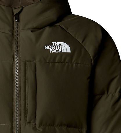 The North Face Down Jacket - North Down Hooded - New Taupe Green