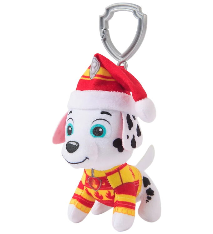 Paw Patrol Nøglering - Holiday - 10 cm - Marshall