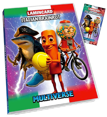 Brainrot Album m. Samlekort - Wave 2 Brainrot Album m. Samlekort - Wave 2