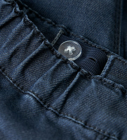 Name It Jeans - NbfRose - Dark Blue Denim/Flower Emb Name It Jeans - NbfRose - Dark Blue Denim/Flower Emb