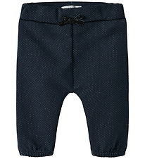 Name It Sweatpants - NbfRulina - Navy Blazer m. Guld Prikker