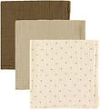 Lil Atelier Stofbleer - 3-pak - Musselin - NbnIsley - Turtledove