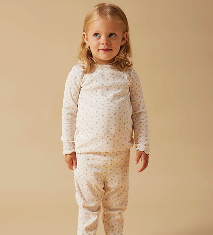 Lil' Atelier Pyjama Set - 2 Parts - NmfGago - Almost Mauve/Flowe Lil' Atelier Pyjama Set - 2 Parts - NmfGago - Almost Mauve/Flowe