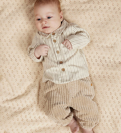 Lil' Atelier Shirt Bodysuit l/s - NbmFelixo - Turtledove/Sepia T Lil' Atelier Shirt Bodysuit l/s - NbmFelixo - Turtledove/Sepia T