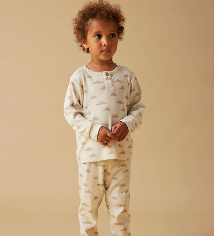 Ensemble de Pyjama Lil' Atelier - 2 Pièces - NmmGago - Tourterel Ensemble de Pyjama Lil' Atelier - 2 Pièces - NmmGago - Tourterel