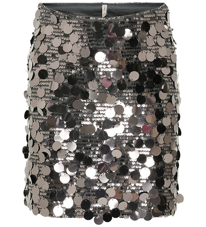 Kids Only Nederdel - KogJadel - Asphalt/Asphalt Sequins