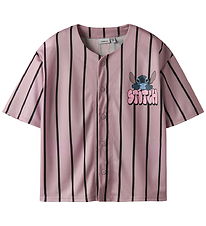 Name It Shirt s/s - NkfOdisa - Stitch - Keepsake Lilac