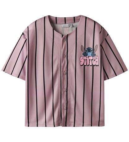 Name It Shirt s/s - NkfOdisa - Stitch - Keepsake Lilac Name It Shirt s/s - NkfOdisa - Stitch - Keepsake Lilac