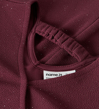 Name It Buksedragt - NkfRoka - Burgundy