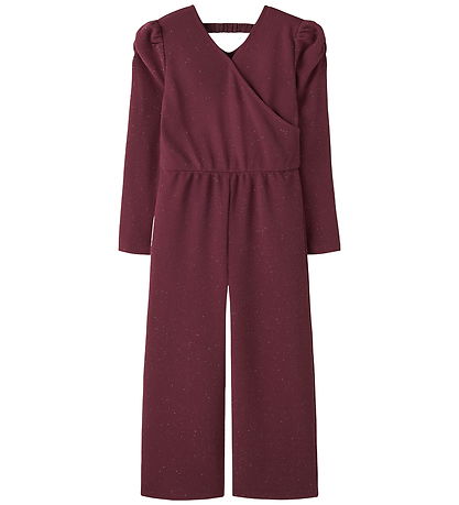 Name It Buksedragt - NkfRoka - Burgundy