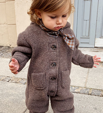 Lalaby Køredragt - Uldfleece - Chocolate Lalaby Køredragt - Uldfleece - Chocolate