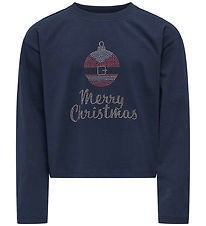 Kids Only Bluse - KogRiri - Night Sky/Christmas
