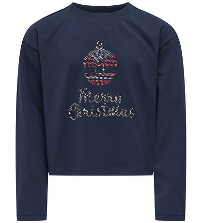 Kids Only Bluse - KogRiri - Night Sky/Christmas