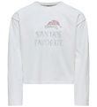 Kids Only Bluse - KogRiri - Cloud Dancer/Santa Kids Only Bluse - KogRiri - Cloud Dancer/Santa