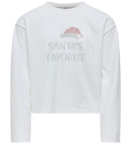 Kids Only Bluse - KogRiri - Cloud Dancer/Santa