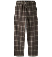 LMTD Pyjamasbukser - NlnHebes - Black Coffee