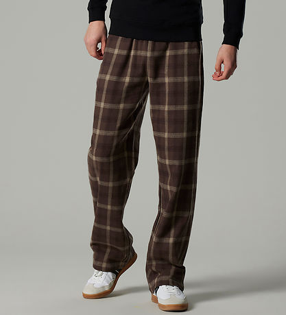 LMTD Pyjamasbukser - NlnHebes - Black Coffee