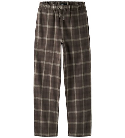 LMTD Pyjamasbukser - NlnHebes - Black Coffee