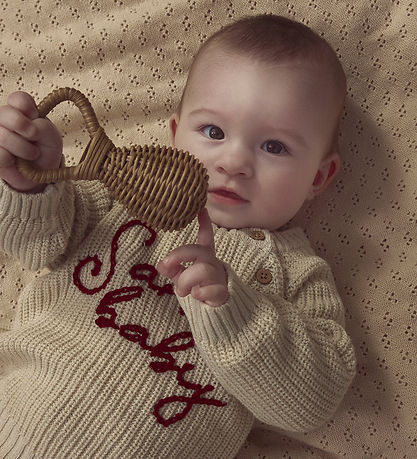 Lil' Atelier Bluse - Strik - NbnEmlen - Turtledove