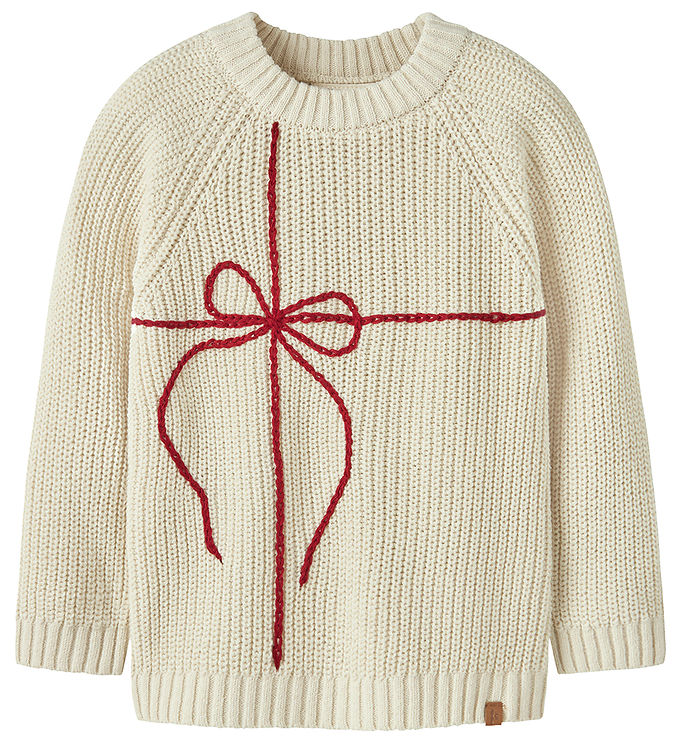 Lil' Atelier Bluse - Strik - NmnEmlen - Turtldove