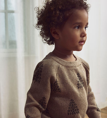 Lil' Atelier Bluse - Strik - NmnGalto - Oxford Tan